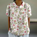Oswalda | Blouse chic avec motif floral pour des journées détendues