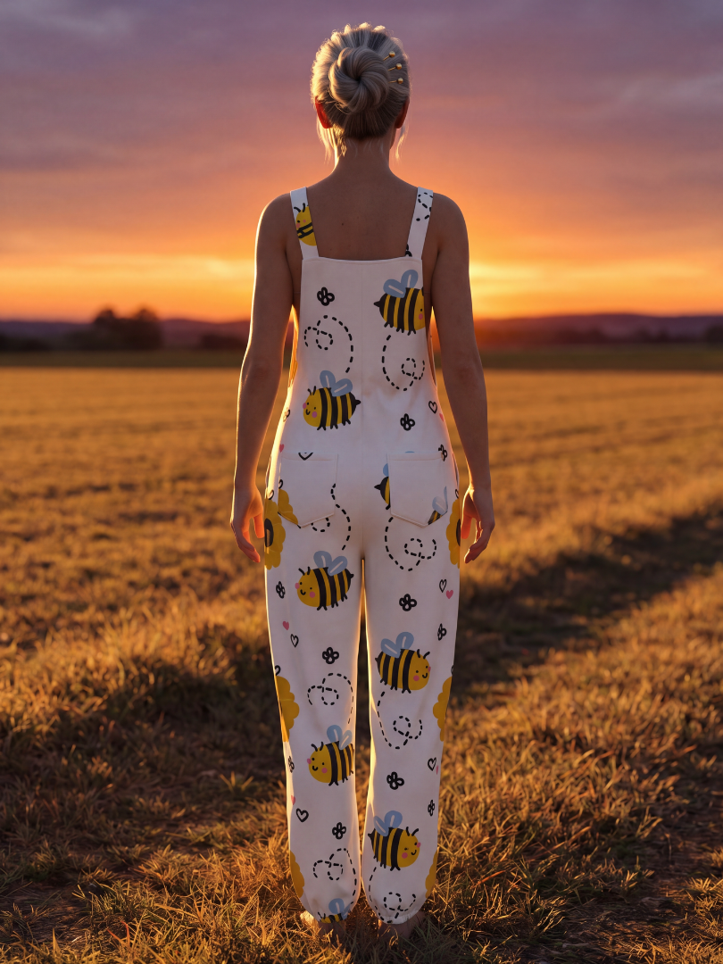 Moxie | Salopette Fleur d'Abeille