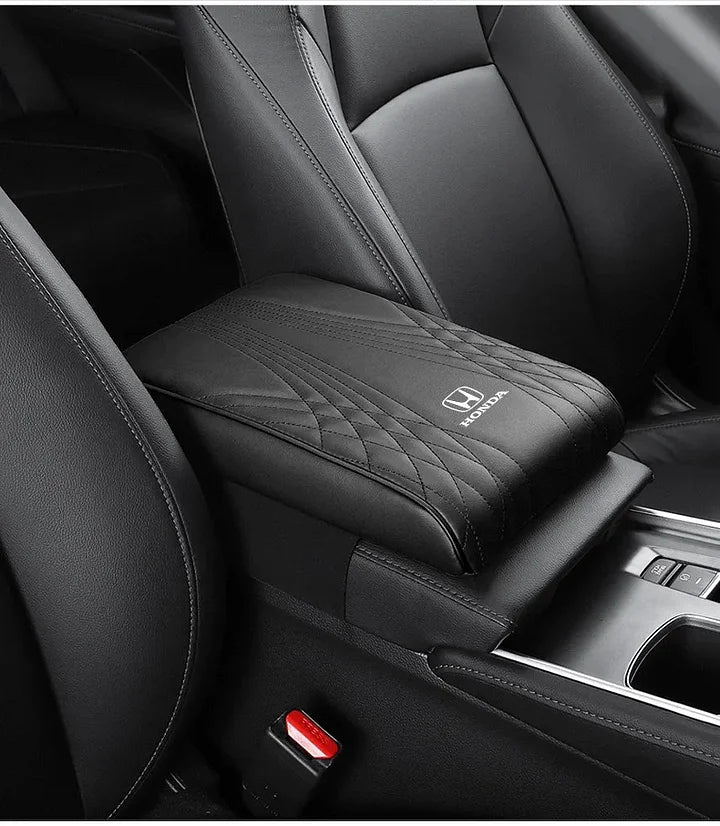 Coussin de soutien pour bras exclusif avec logo pour la couverture de l'accoudoir dans la voiture