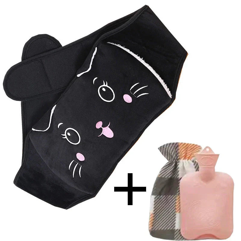 WarmCush – Bouillotte en Peluche Réutilisable avec Coussin de Hanche