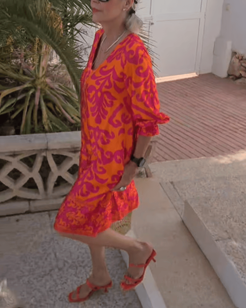 Lliva | Robe Boho Élégante