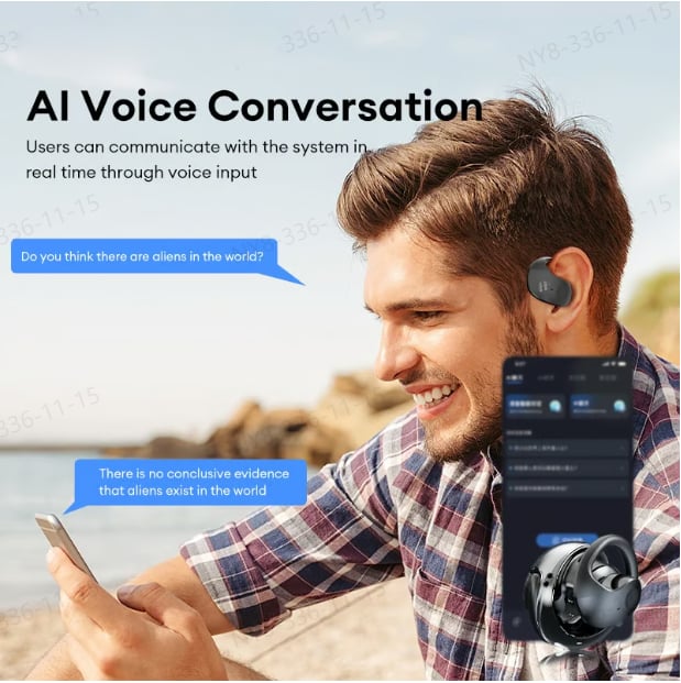 LuxaSound Elite Écouteurs Sans Fil de Traduction | Communication sans effort avec une technologie de traduction Bluetooth avancée