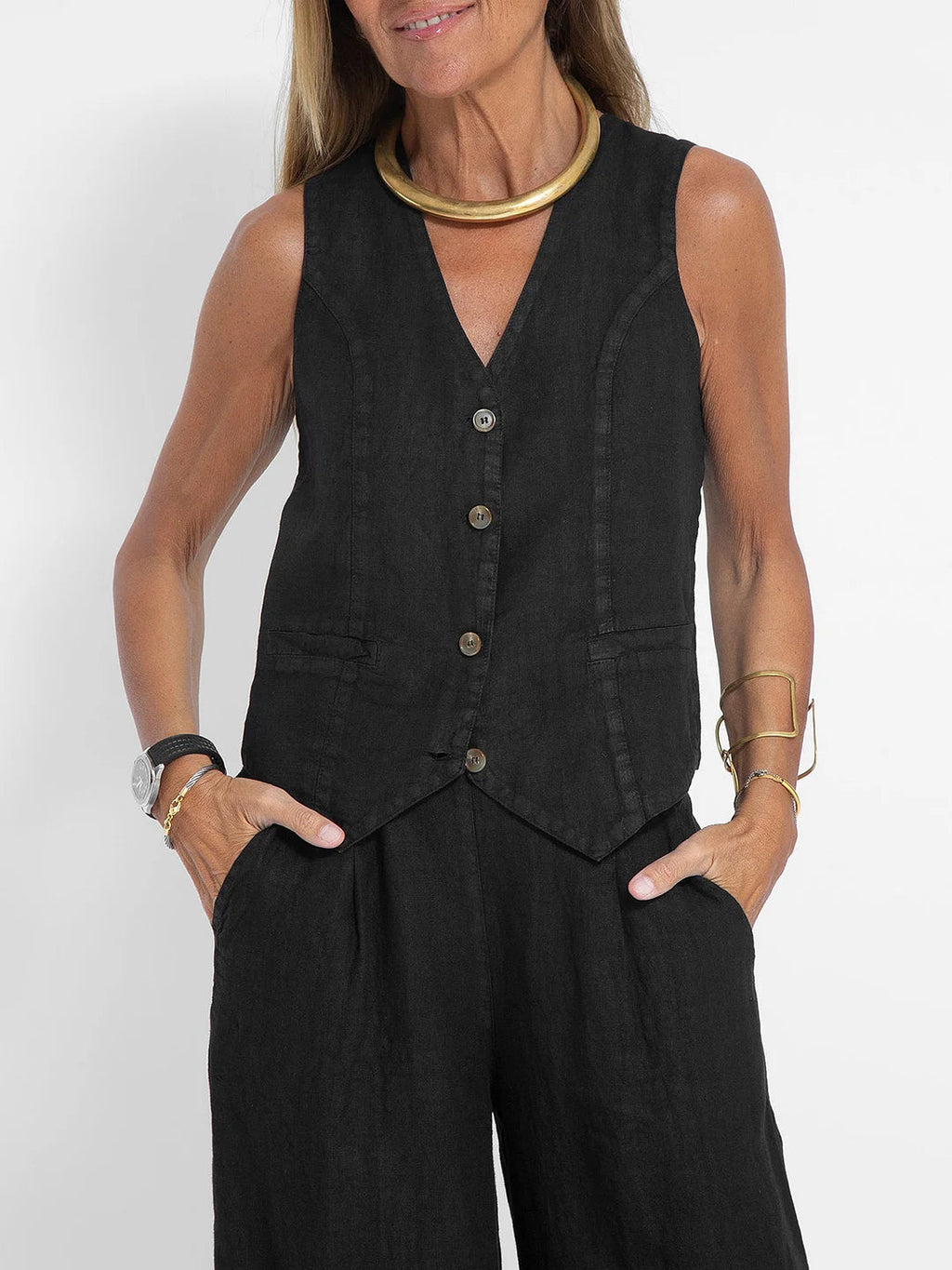 Ella | Ensemble Veste et Pantalon Ample (Presque épuisé)