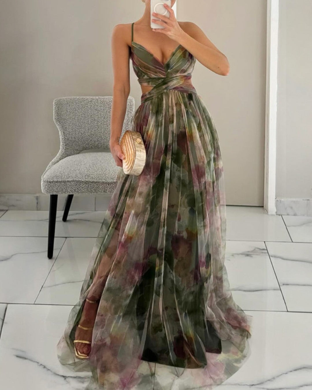 Giselle - Robe Maxi Florale Captivante
