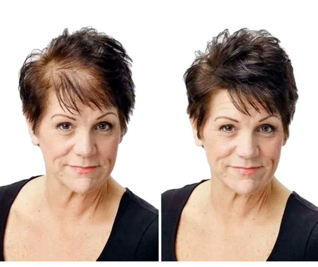 LuxeTress Soins Capillaires | Parfait pour les cheveux gris et fins, résistant à l'eau et à la transpiration