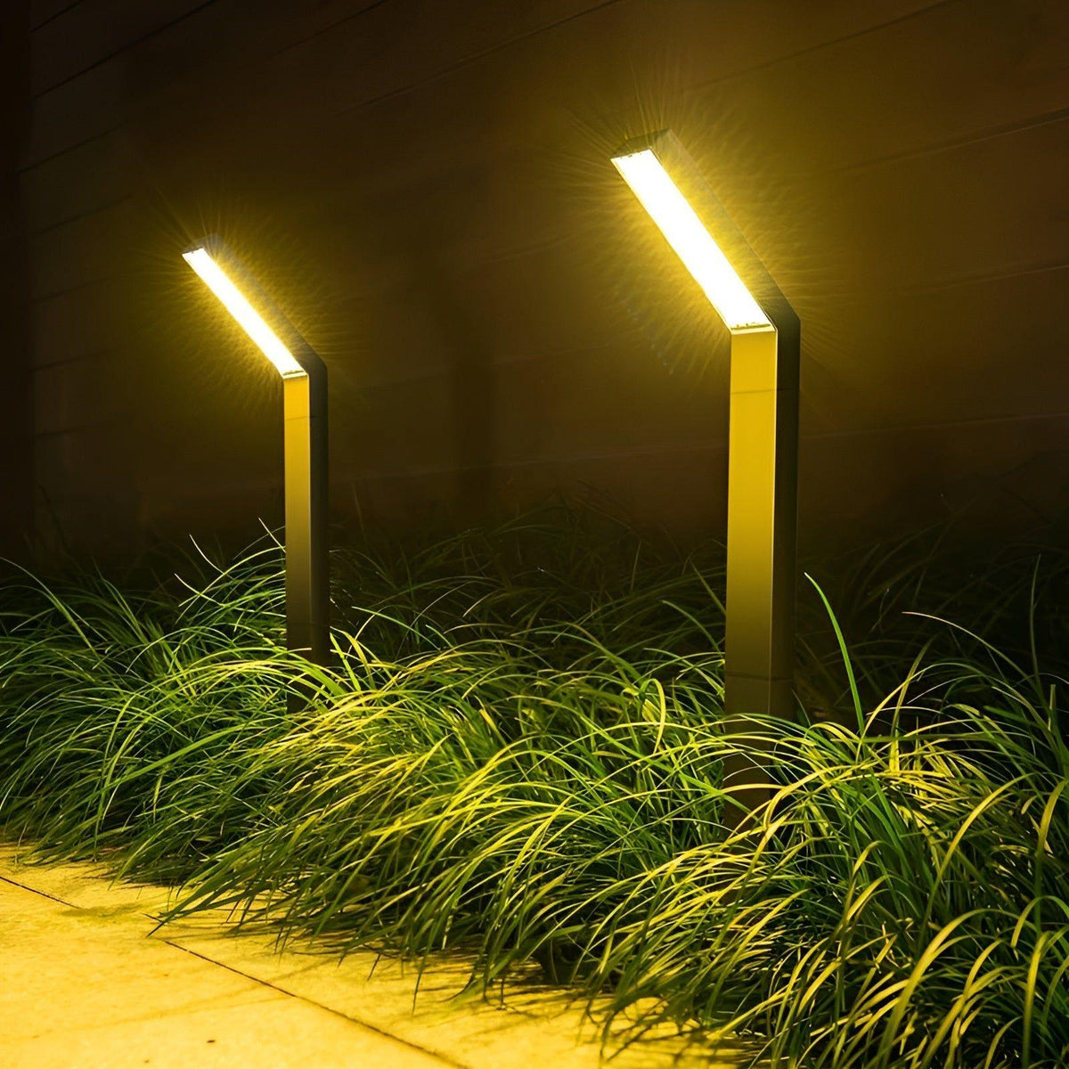 Éclairage Extérieur Solaire Résistant aux Intempéries Lampe de Jardin Durable Énergie Solaire