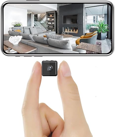 Caméra de Sécurité WiFi Sans Fil 1080p pour Intérieur et Extérieur – Compatible Maisons Intelligentes, Design Résistant aux Intempéries
