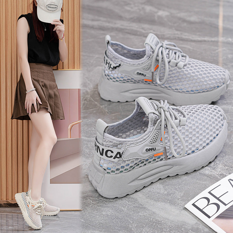 Baskets de loisirs en mesh confortables pour femmes R&B R&B
