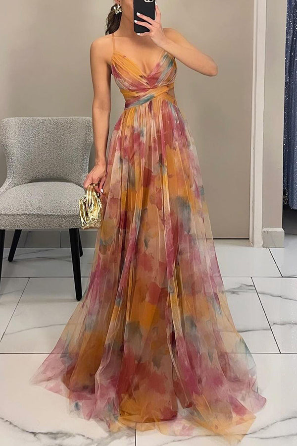 Flor | Robe maxi à fleurs légère