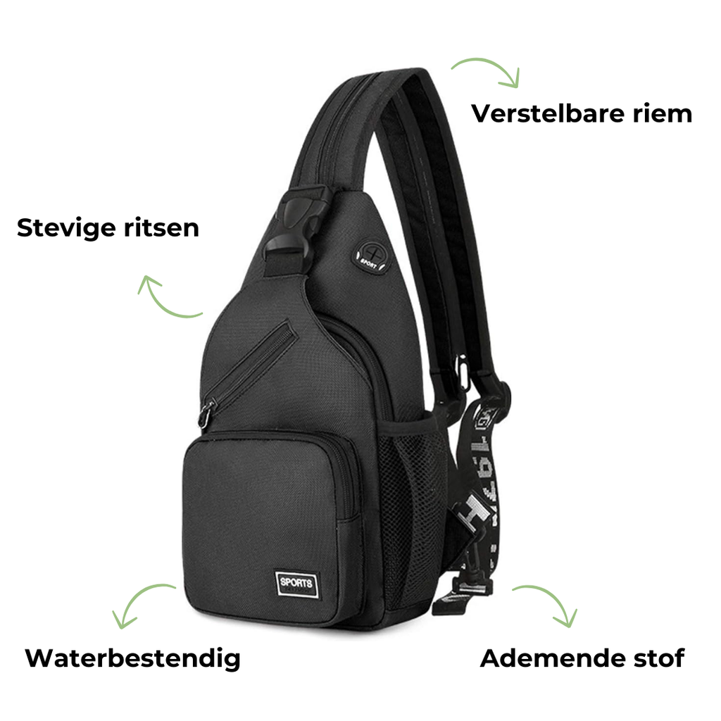 Sac à bandoulière pour femmes - Sac en toile pour extérieur avec plusieurs options de port