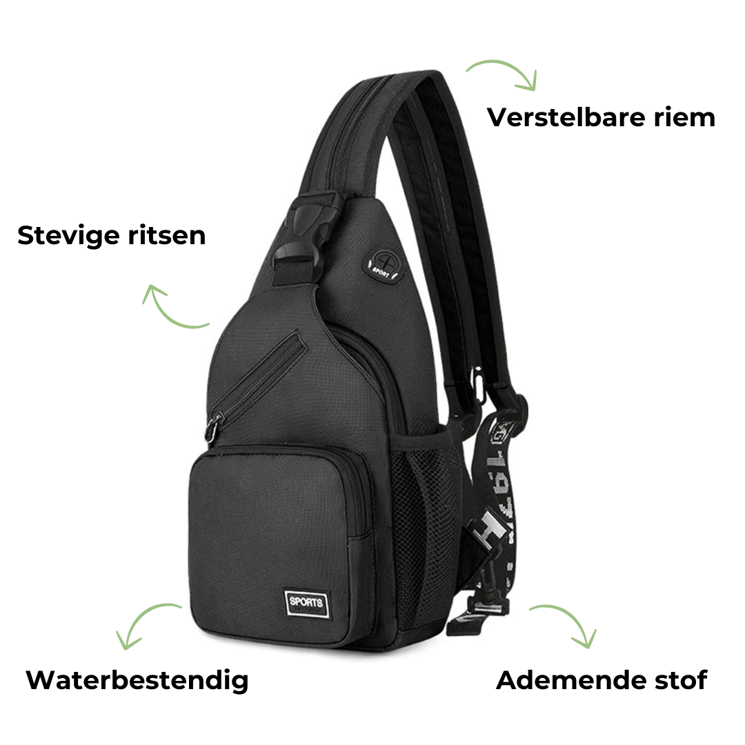 Sac à bandoulière pour femmes - Sac en toile pour extérieur avec plusieurs options de port
