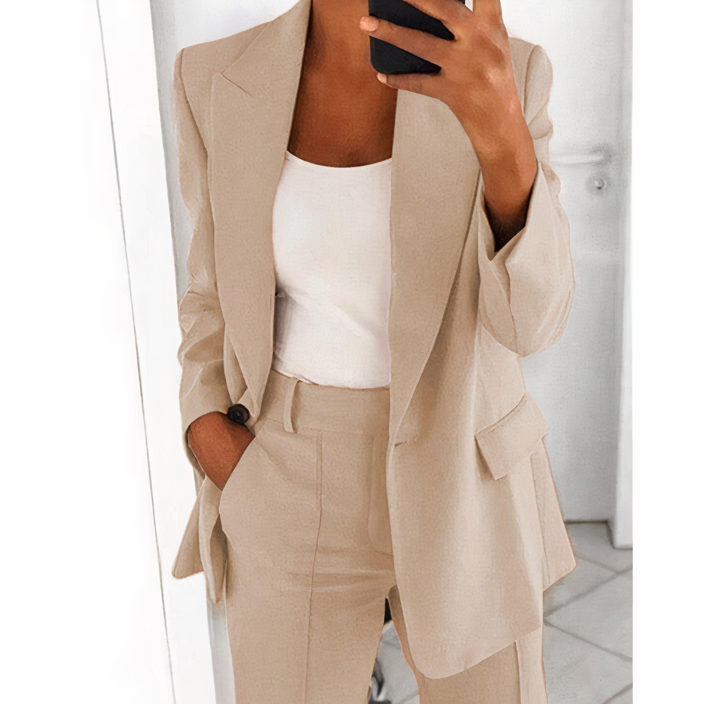 Ensemble Blazer Avec Veste Et Pantalon