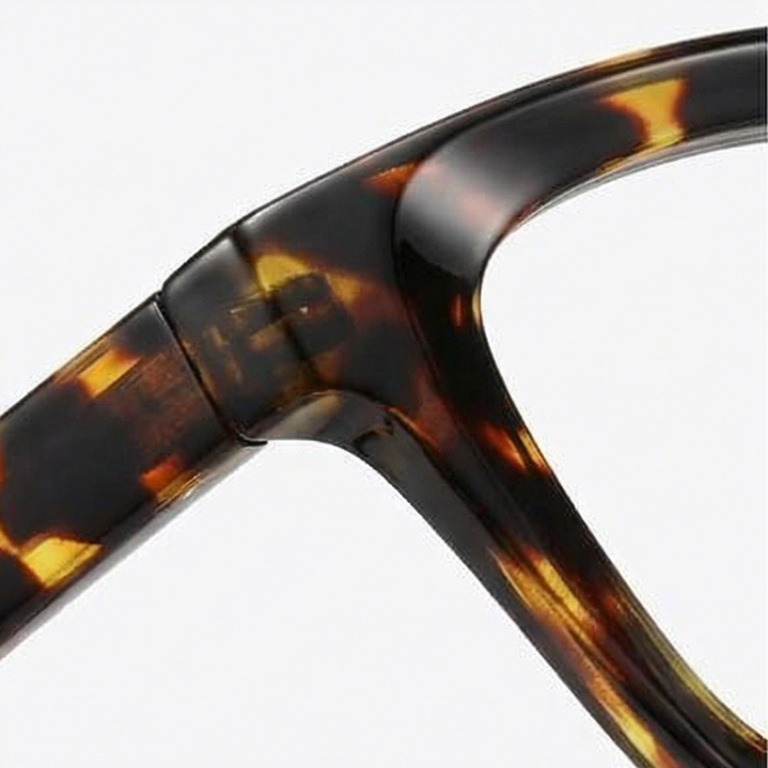 Clarelle – Lunettes de lecture surdimensionnées en écaille pour femmes
