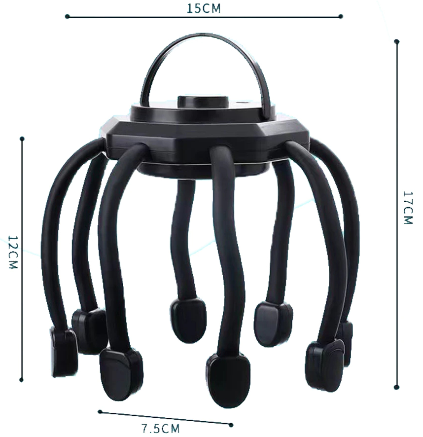 LuxAura Ultra Appareil de Massage Cuir Chevelu | Massage relaxant pour un soulagement et un bien-être ultimes