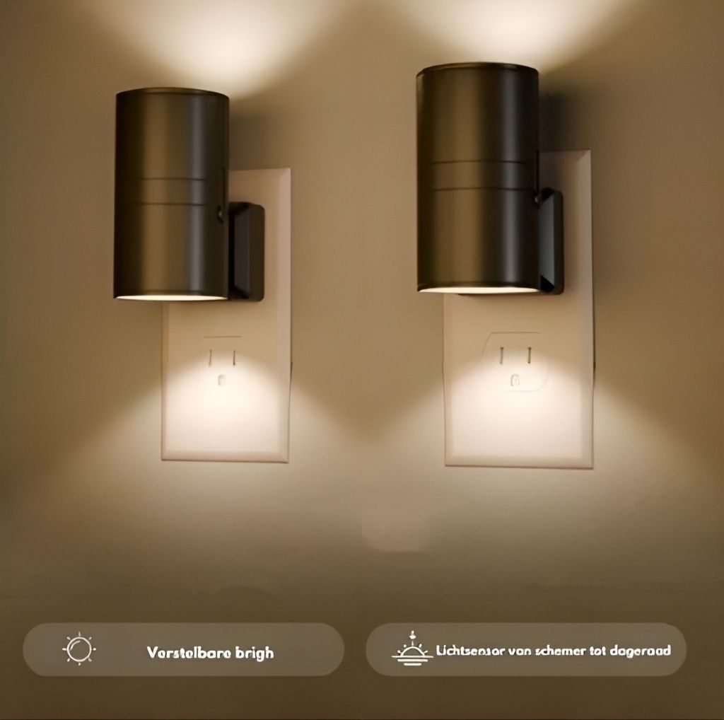Lampe Wandlamp SoftGlow | Lumière dimmable et avec capteur