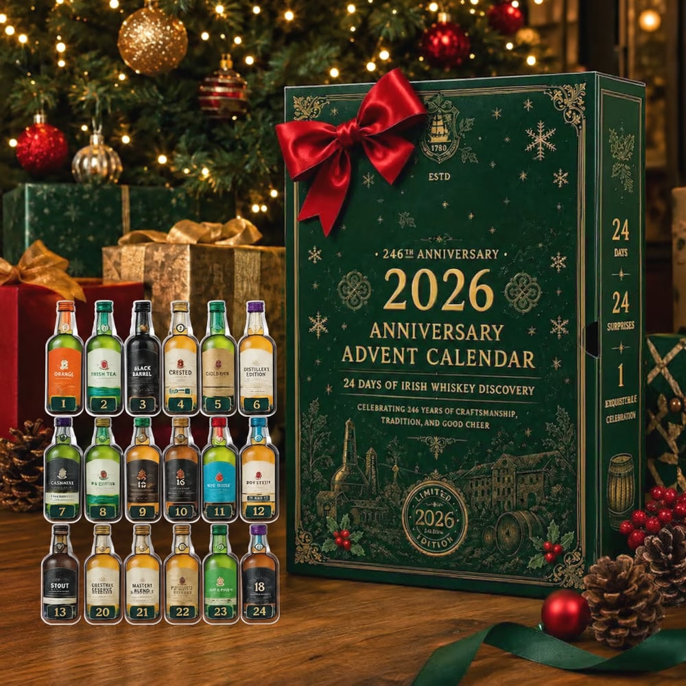 Calendrier de l'Avent Whisky Irlandais 2026 – 24 Jours de Découvertes Whisky