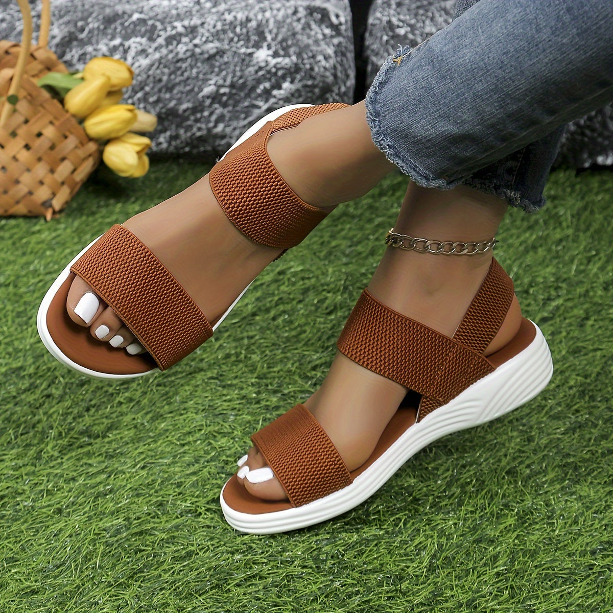 EB | Sandales Stretch Ultra Légères
