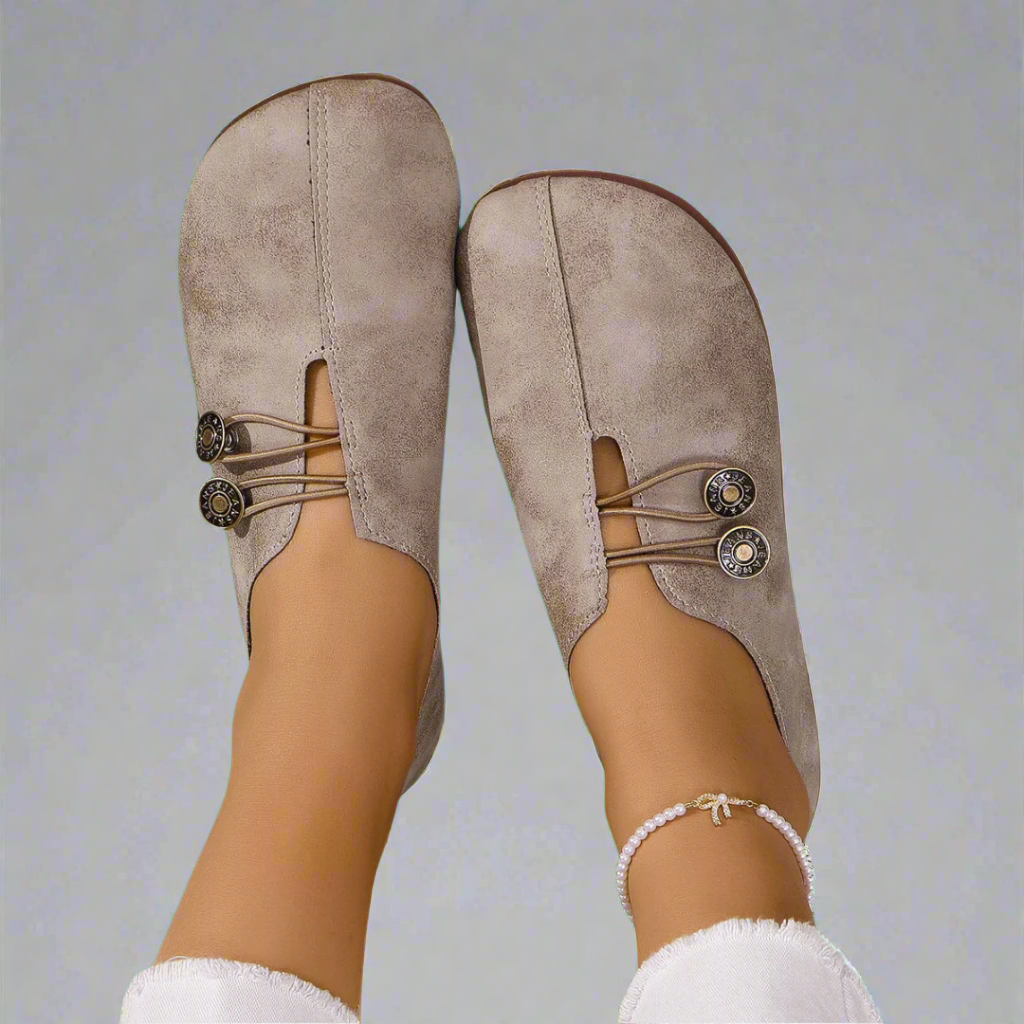 Kreszentia | Mocassins en daim de chèvre premium