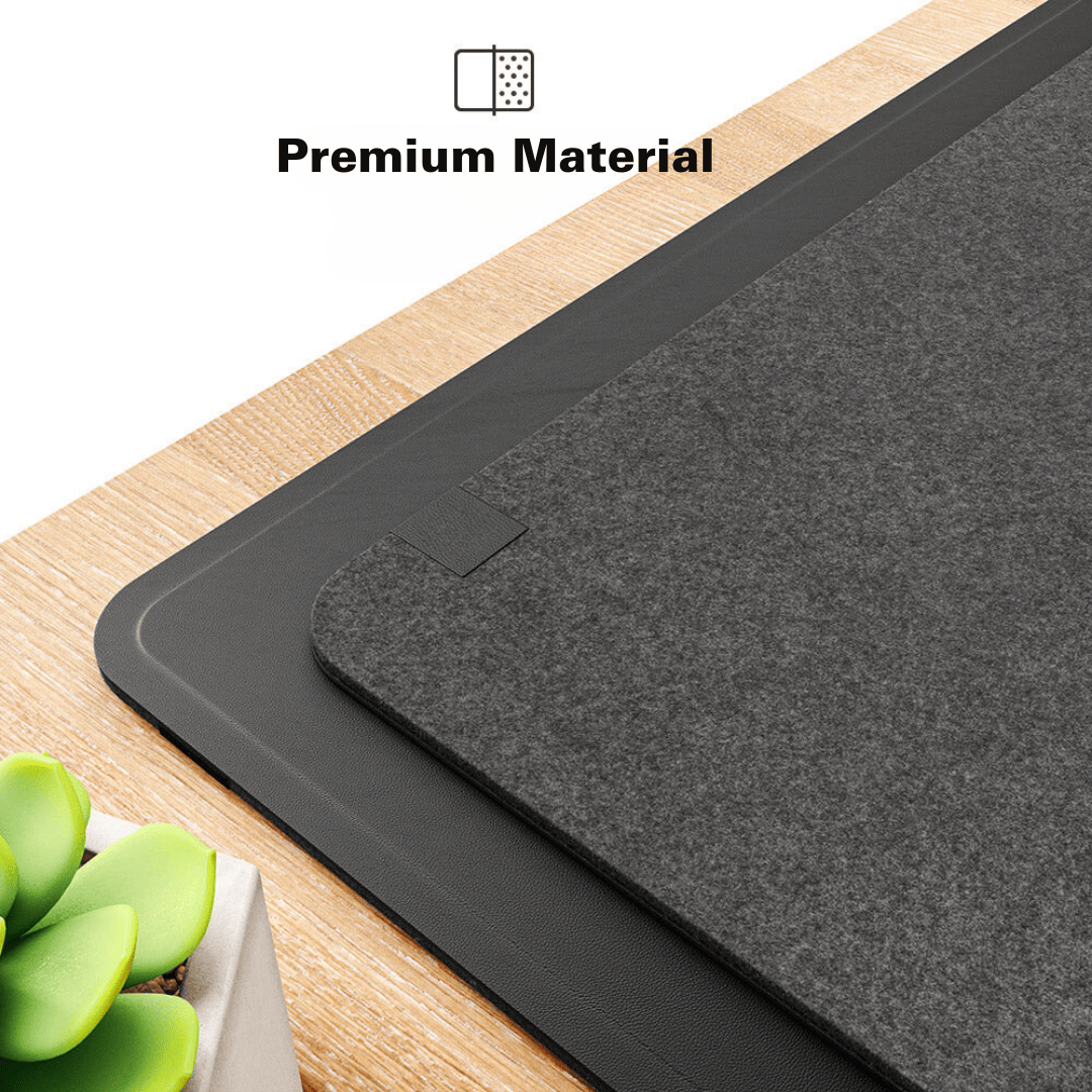 MagCharge Tapis de Souris Sans Fil Magnétique 3-en-1 | charger, travailler et briller