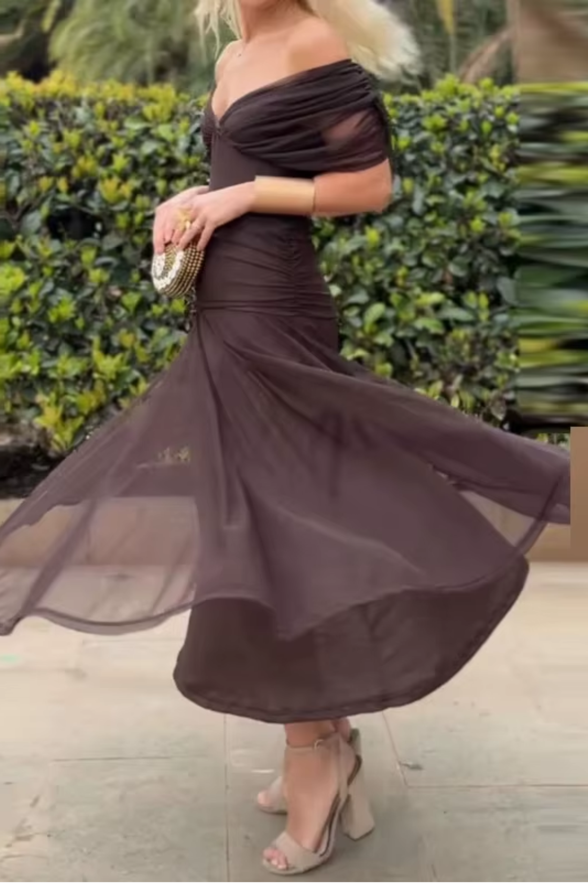 MOREAU LYON | ROBE MAXI FLUIDE POUR FEMME