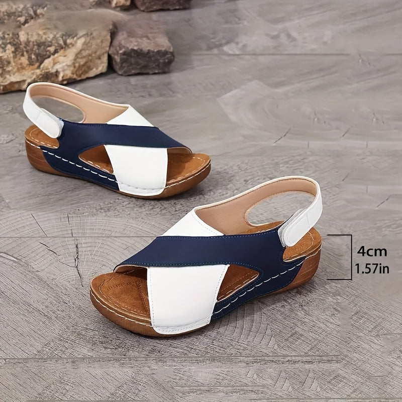 Coni | Confortable et léger - Sandales à talons compensés