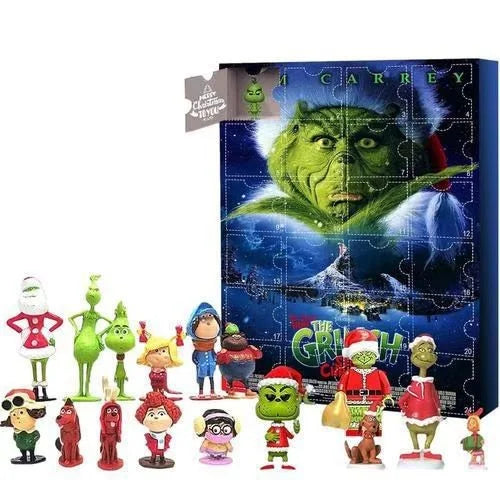 Calendrier de l'Avent Monstre – Calendrier de l'Avent Vert avec Surprises