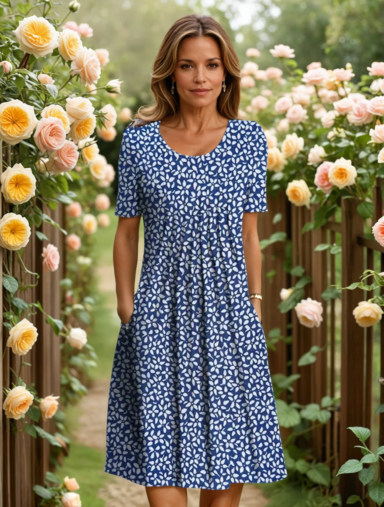 Fiona™ - Robe élégante de tous les jours