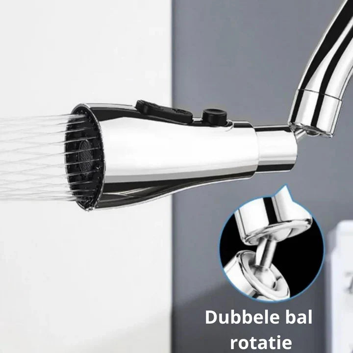 AquaPro 360° | Universel | Trois différents modes de pression d'eau
