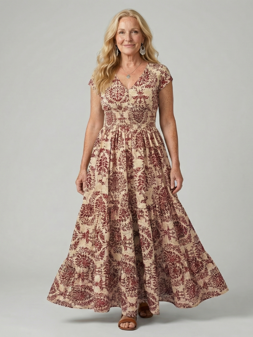Melior | Robe Maxi Imprimée