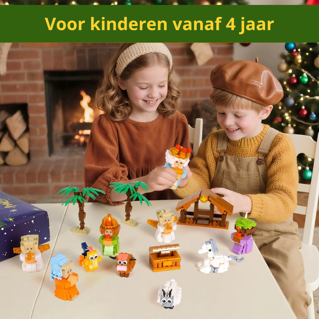 Calendrier de l'Avent FaithfulJoy | Un calendrier créatif avec des éléments à construire