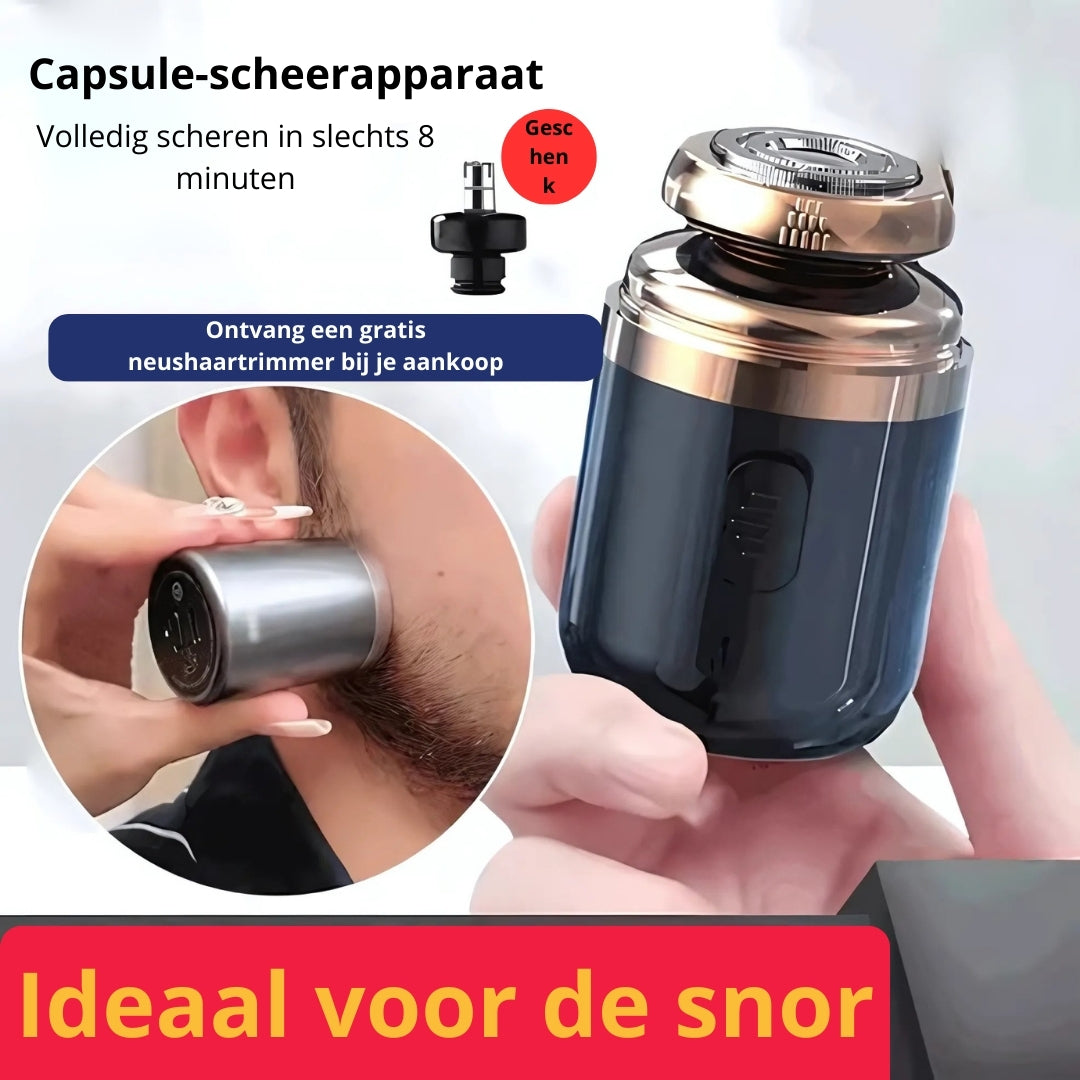 LuxuraShave Rasoir Électrique Sans Fil | Découvrez un confort et une précision ultimes lors du rasage