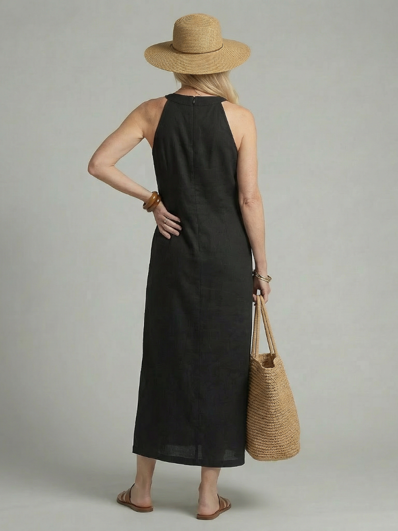 Nerina | Robe Midi Forme Simple