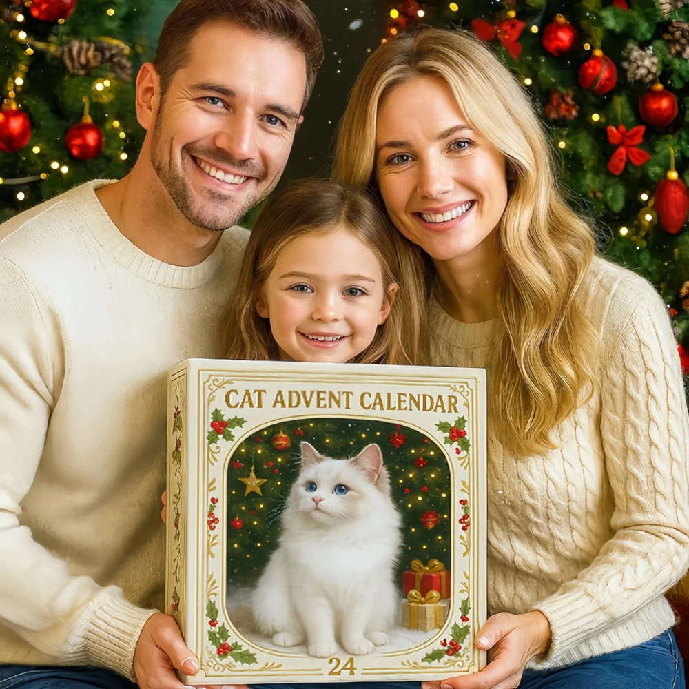 MeowMas | Compte à Rebours de Noël pour Chats Apportez de la Joie et l'Esprit de Noël dans Votre Maison