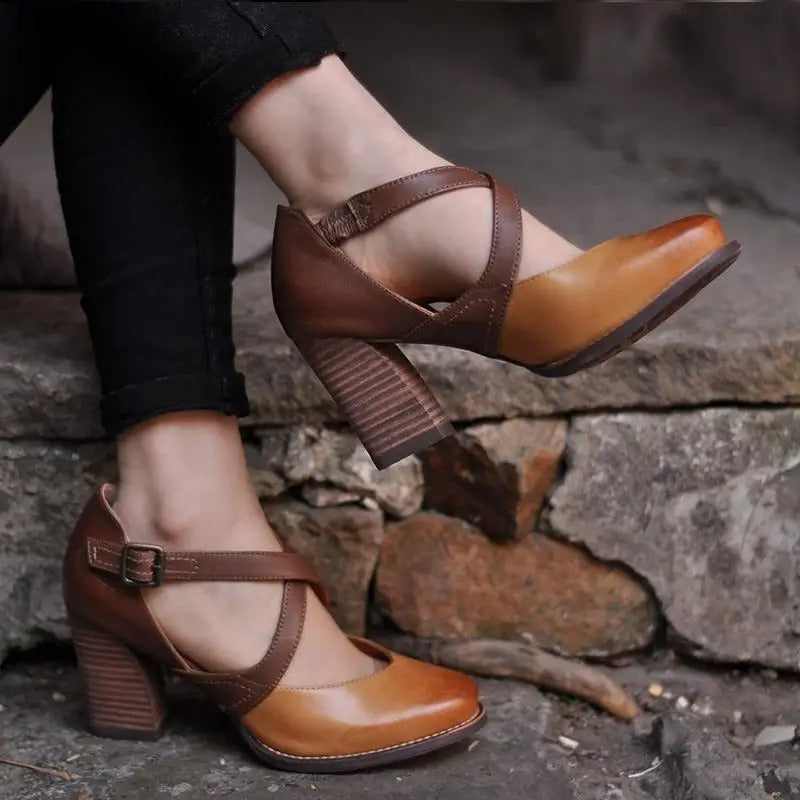 Sabots en cuir Ellis Sommer