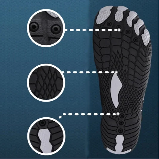 Chaussures aquatiques avec sensation pieds nus