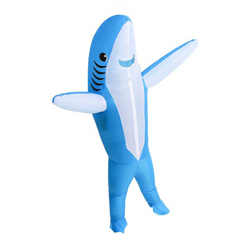 Costume Gonflable Unisexe de Requin pour Halloween | Amusant Costume Complet