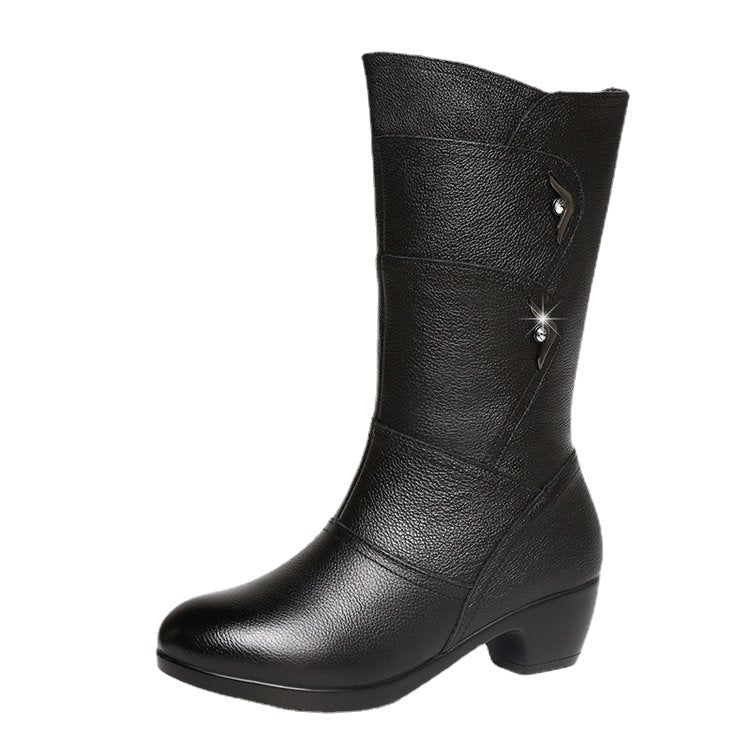 Fiora | Bottines pour femmes avec plateforme et talon bloc