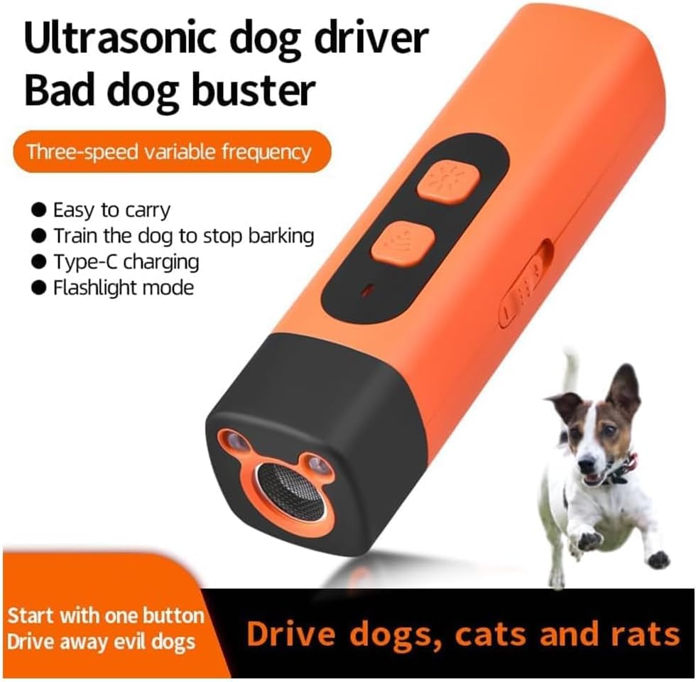 BarkGuard Ultrasons Afschrikker | Appareil humain pour décourager les aboiements indésirables des chiens