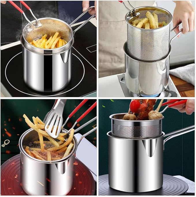 GourmetFry Deluxe Friteuse pour Pommes de Terre | Friteuse haut de gamme pour des pommes de terre croustillantes et délicieuses à la maison
