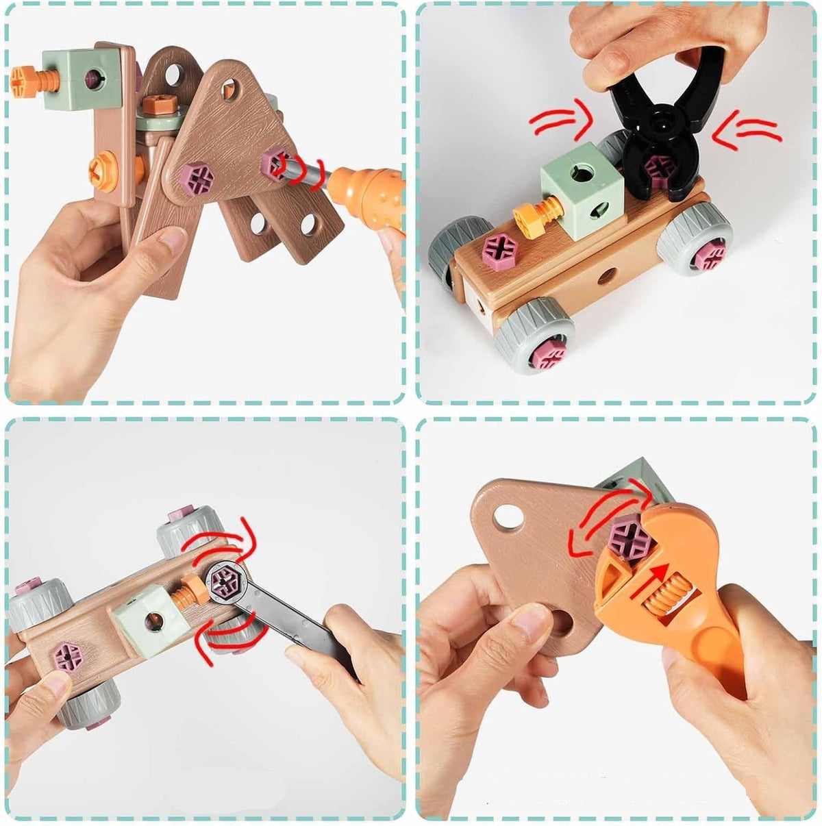 Set de Construction Créative pour Jeunes Bâtisseurs