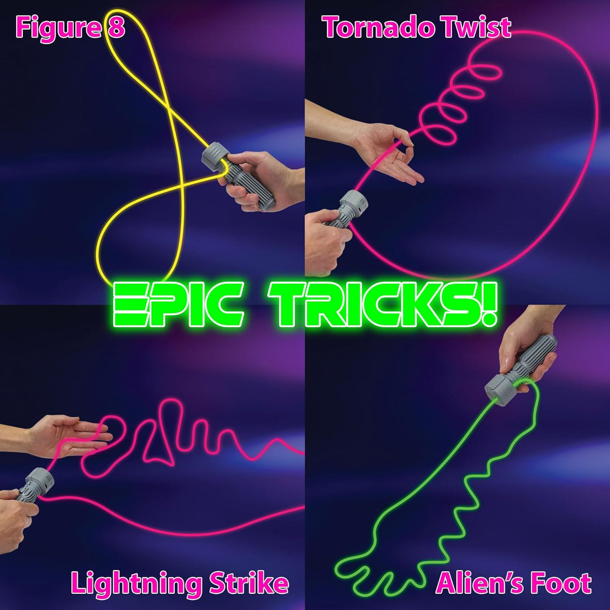 GlowLasso jeu de tir à la corde | Éclairez le plaisir !