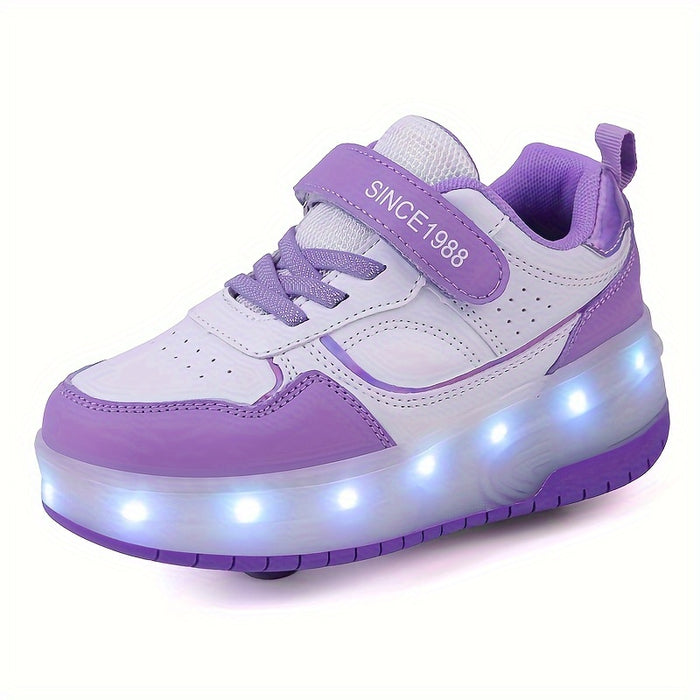 FlashRider – Sneakers à roulettes lumineuses pour enfants