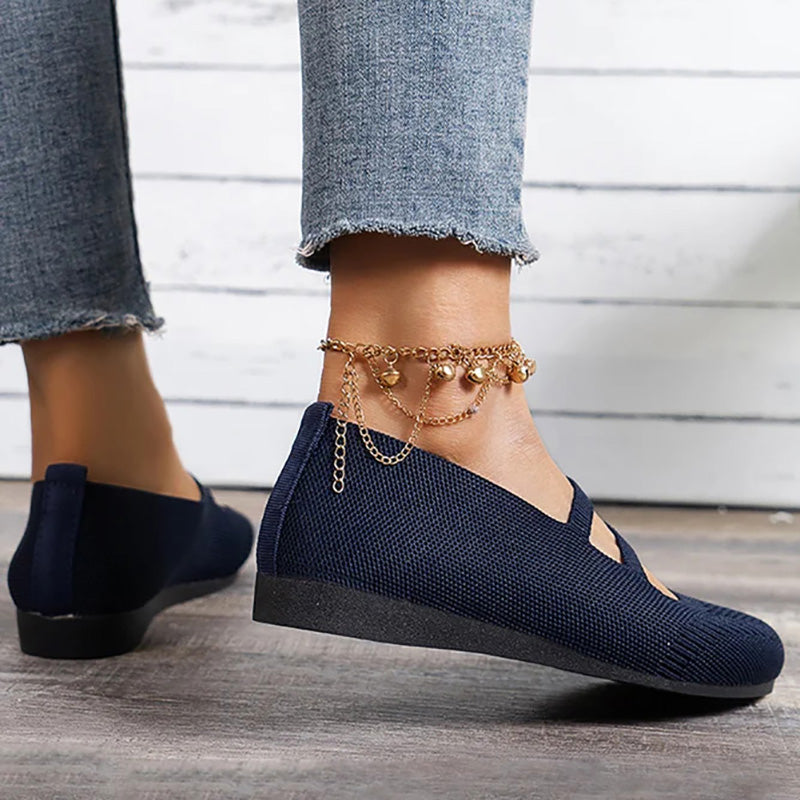 Chaussures plates en mesh respirant R&B