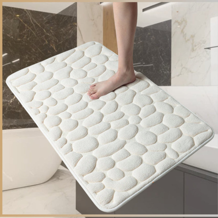 LuxuraMat Tapis de Bain Luxe | Absorbant et antidérapant pour un confort ultime