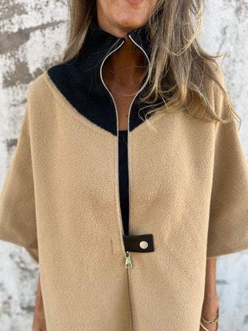 Mika | Veste décontractée à col montant
