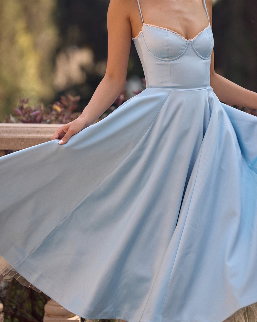 Ophira™ - Robe midi corset élégante