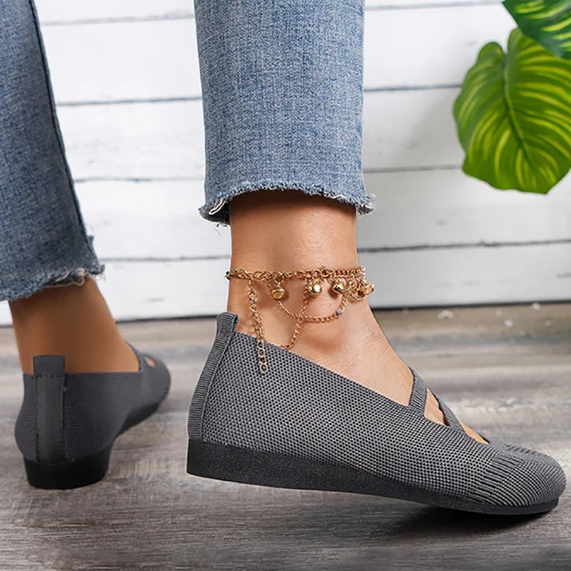 Chaussures plates en mesh respirant R&B