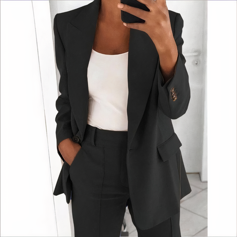 Ensemble Blazer Avec Veste Et Pantalon