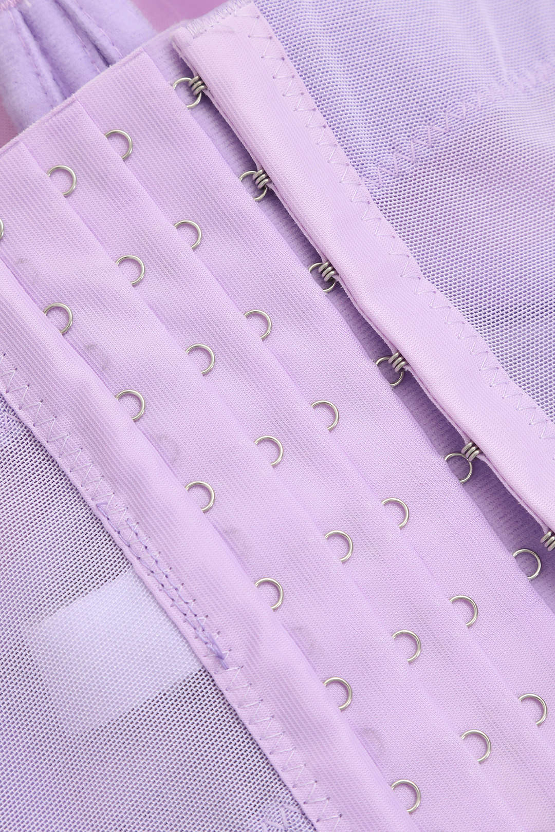 Top bustier en maille avec armatures