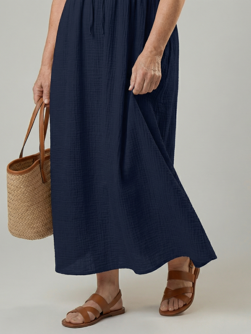 Sora | Robe Midi en Forme Nature